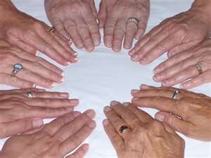 Reiki share hands Reiki share hands