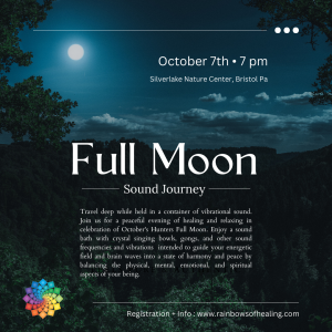 Full Moon Sound Journey @ Silver Lake Nature Center | Yardley | Pennsylvania | United States